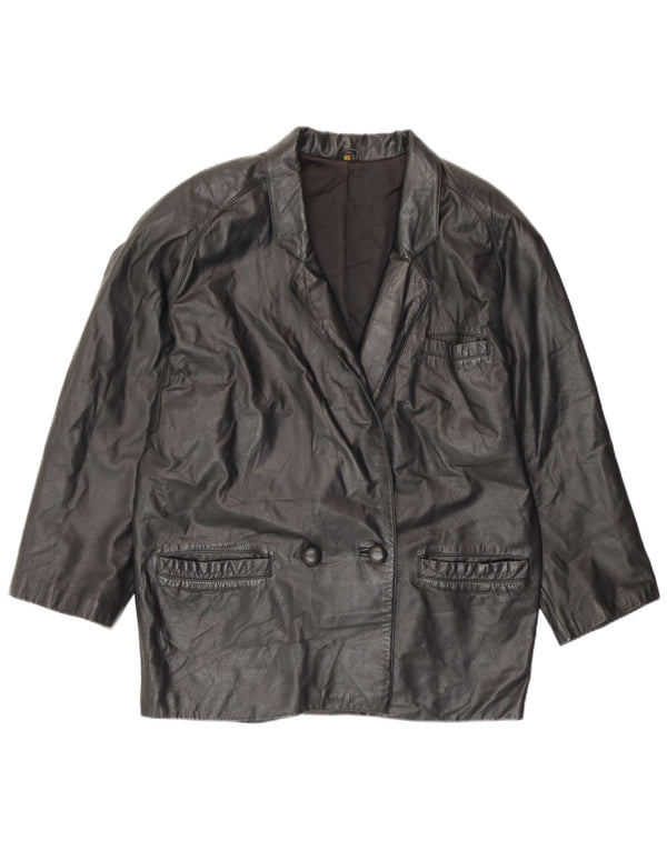 Charles Vogele Veste blazer surdimensionnée pour femme EU 40 Noir moyen