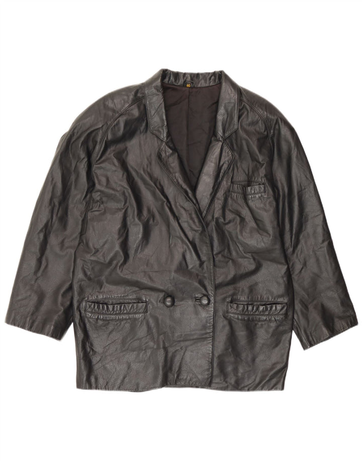 Charles Vogele Veste blazer surdimensionnée pour femme EU 40 Noir moyen