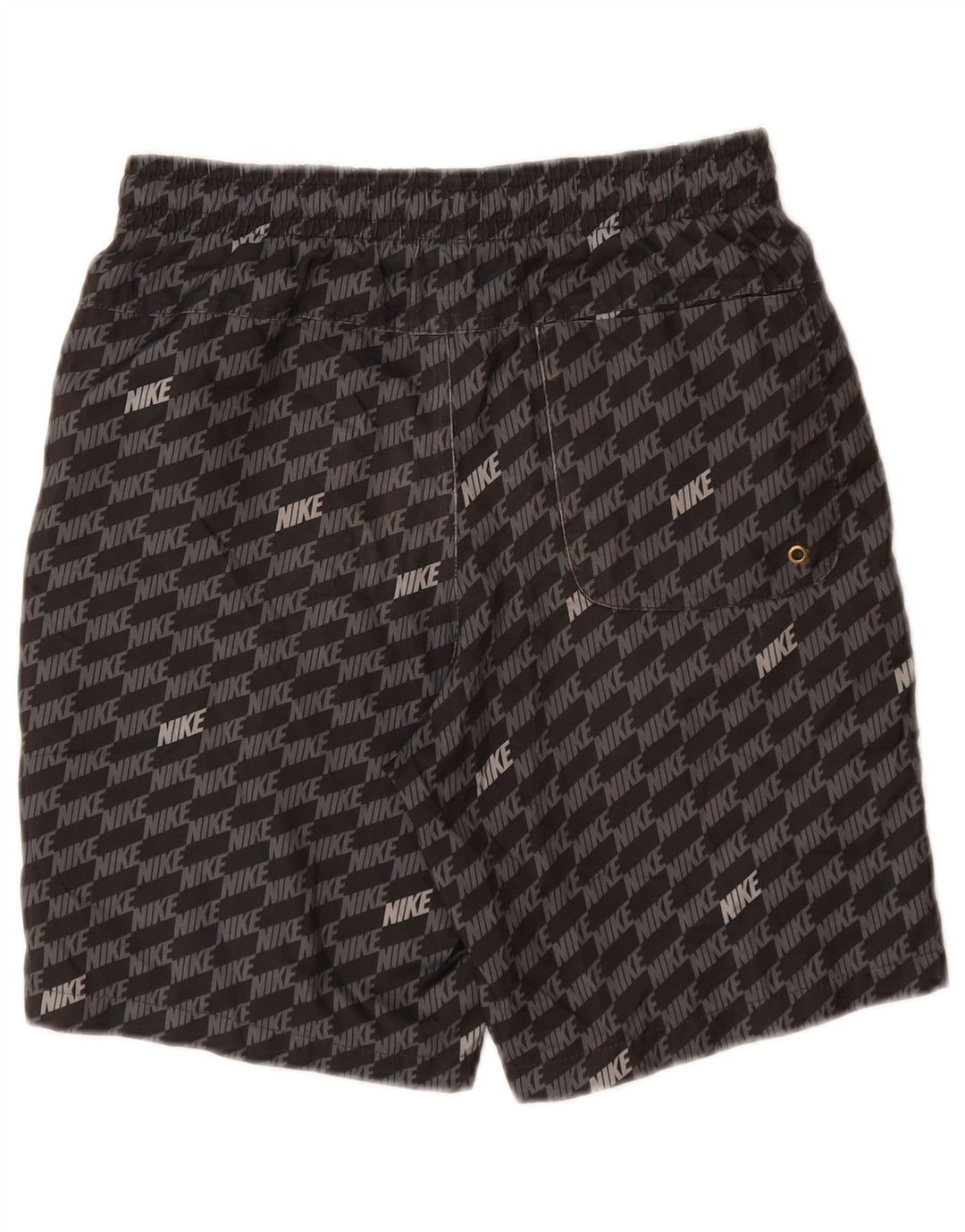 Nike Short de Bain Graphique Garçon 12-13 Ans Grand Gris Polyester