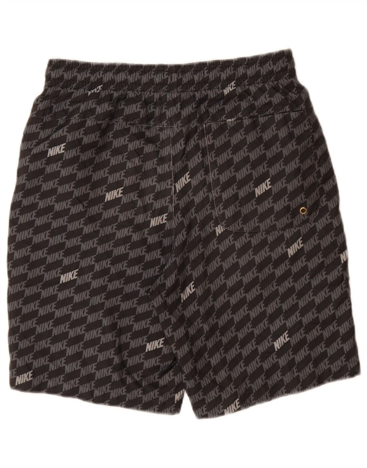 Nike Short de Bain Graphique Garçon 12-13 Ans Grand Gris Polyester