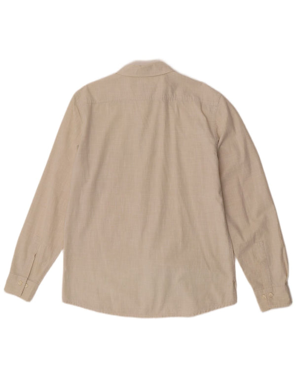 Chemise Homme Gas Coton Beige Moyen