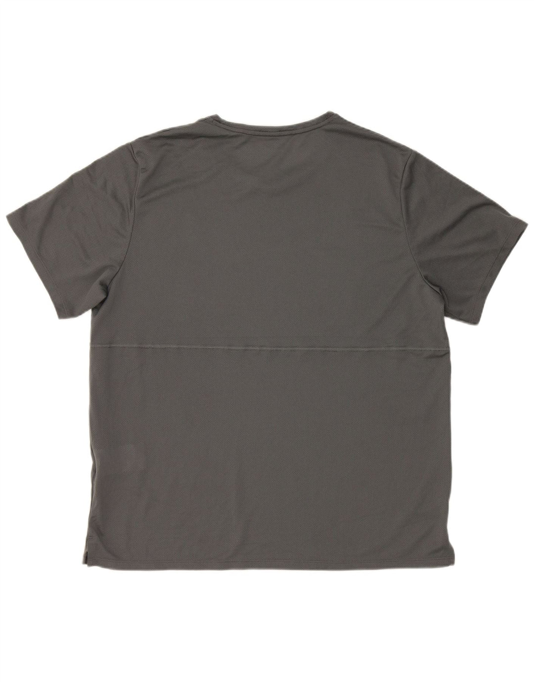 Nike Hommes Dri Fit T-Shirt Haut XL Gris Polyester