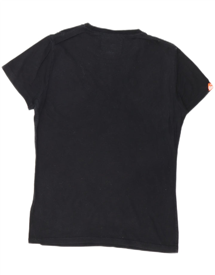 SUPERDRY T-Shirt Homme Noir Moyen Coton
