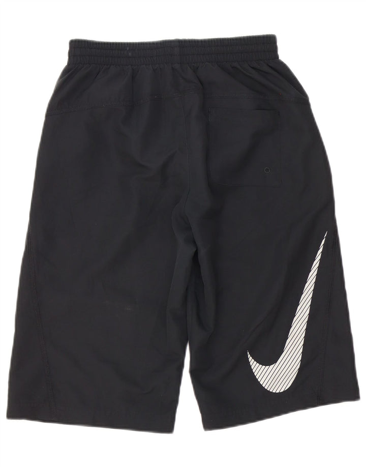 Nike Short de sport graphique pour garçon 12-13 ans Noir Taille L