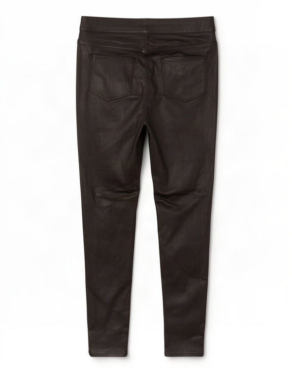 Marks & Spencer Leggings Femme UK 14 Large Noir Viscose