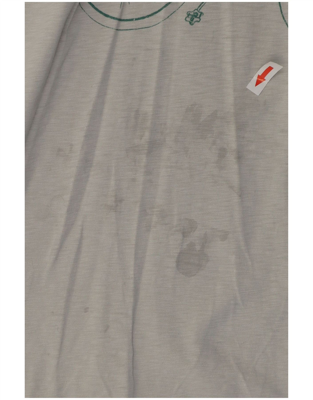 White Stuff T-Shirt Graphique Homme Gris Moyen Coton