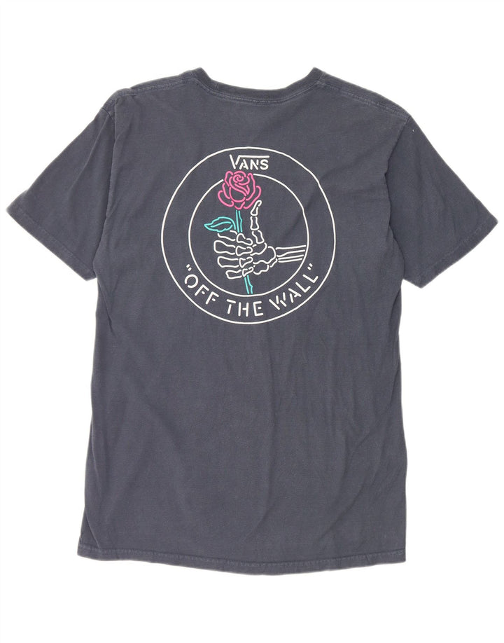 Vans T-Shirt Graphique Homme Bleu Marine Moyen