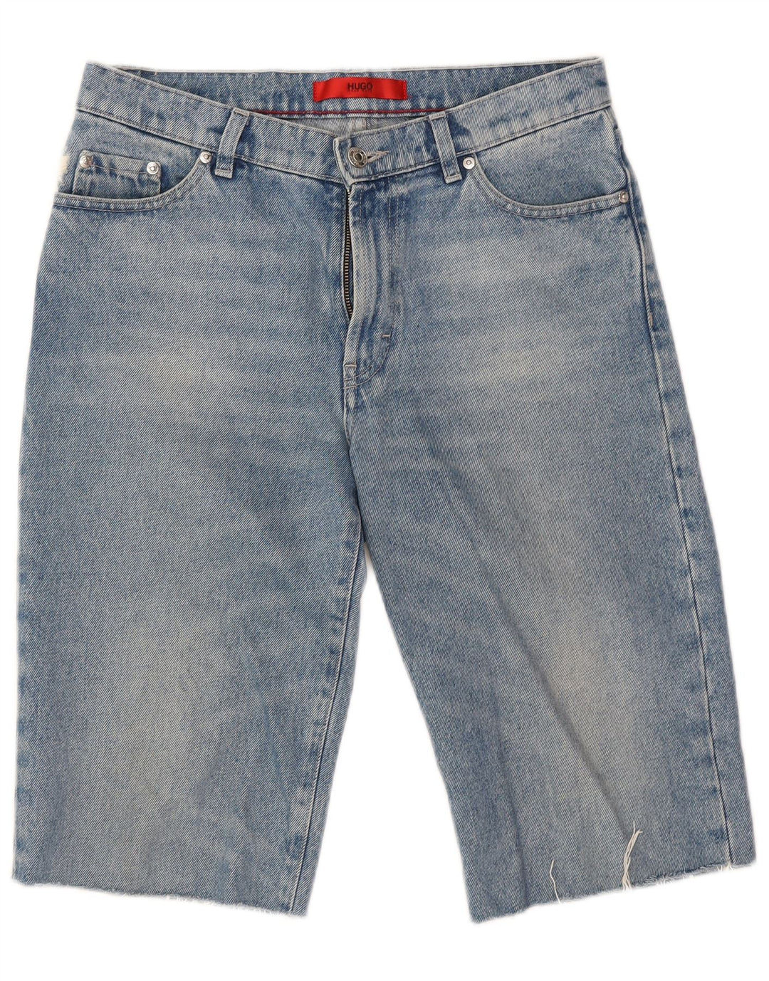 Hugo Boss Short en jean W27 Small Bleu Coton Femme
