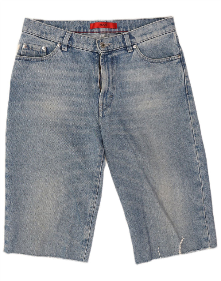 Hugo Boss Short en jean W27 Small Bleu Coton Femme