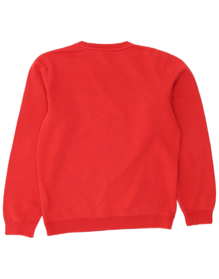NIKE Sweat-shirt pour homme en coton rouge Small