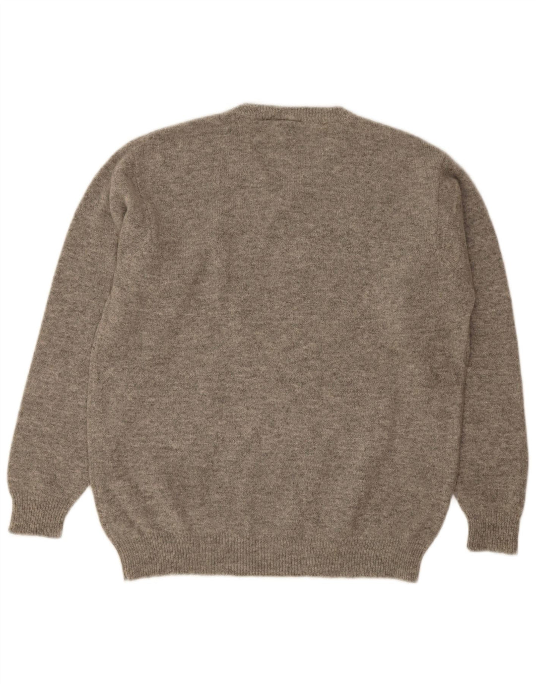 C.Comberti Pull Col V Homme IT 52 Large Gris Laine
