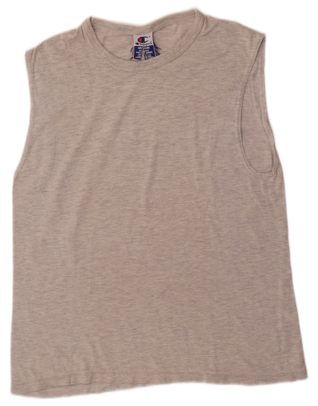 Champion Débardeur Homme Gris Moyen Coton