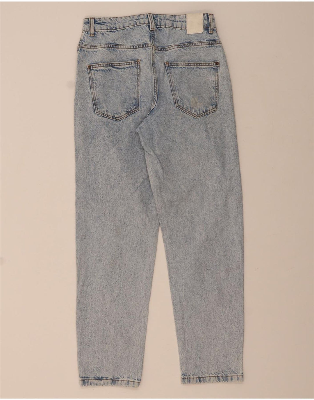 ZARA Jean fuselé pour femme EU 38 Small W28 L28 Bleu