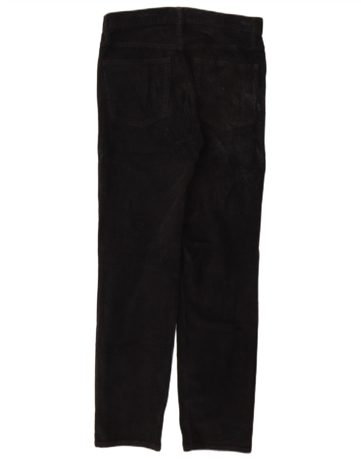 J. CREW Pantalon Slim Velours Côtelé Femme W27 L27 Coton Noir