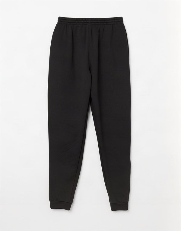 Adidas Pantalon de survêtement pour femme Joggers UK 16 Large Noir Coton