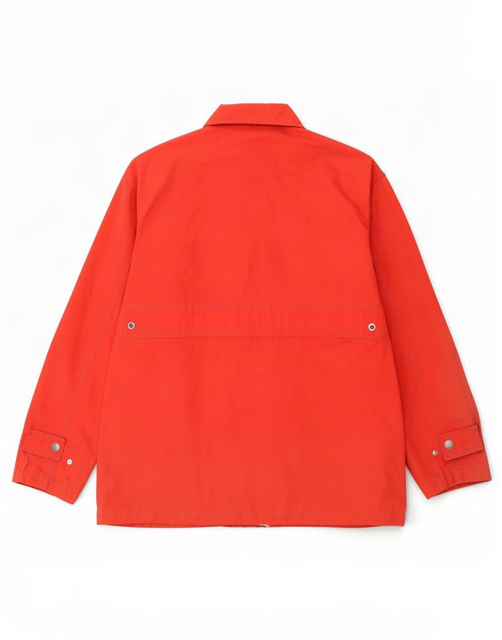 Brugi Veste de pluie surdimensionnée pour femme IT 46 Large Rouge