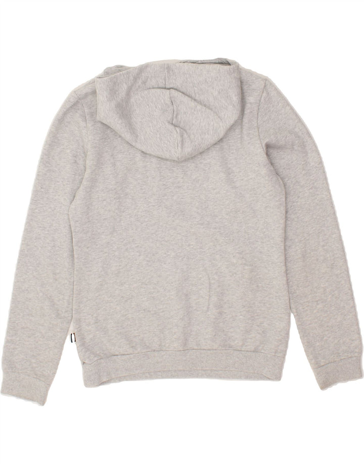 PUMA Boys Graphic Hoodie Jumper 13-14 Years Grey Vintage Puma and Second-Hand Puma from Messina Hembry 