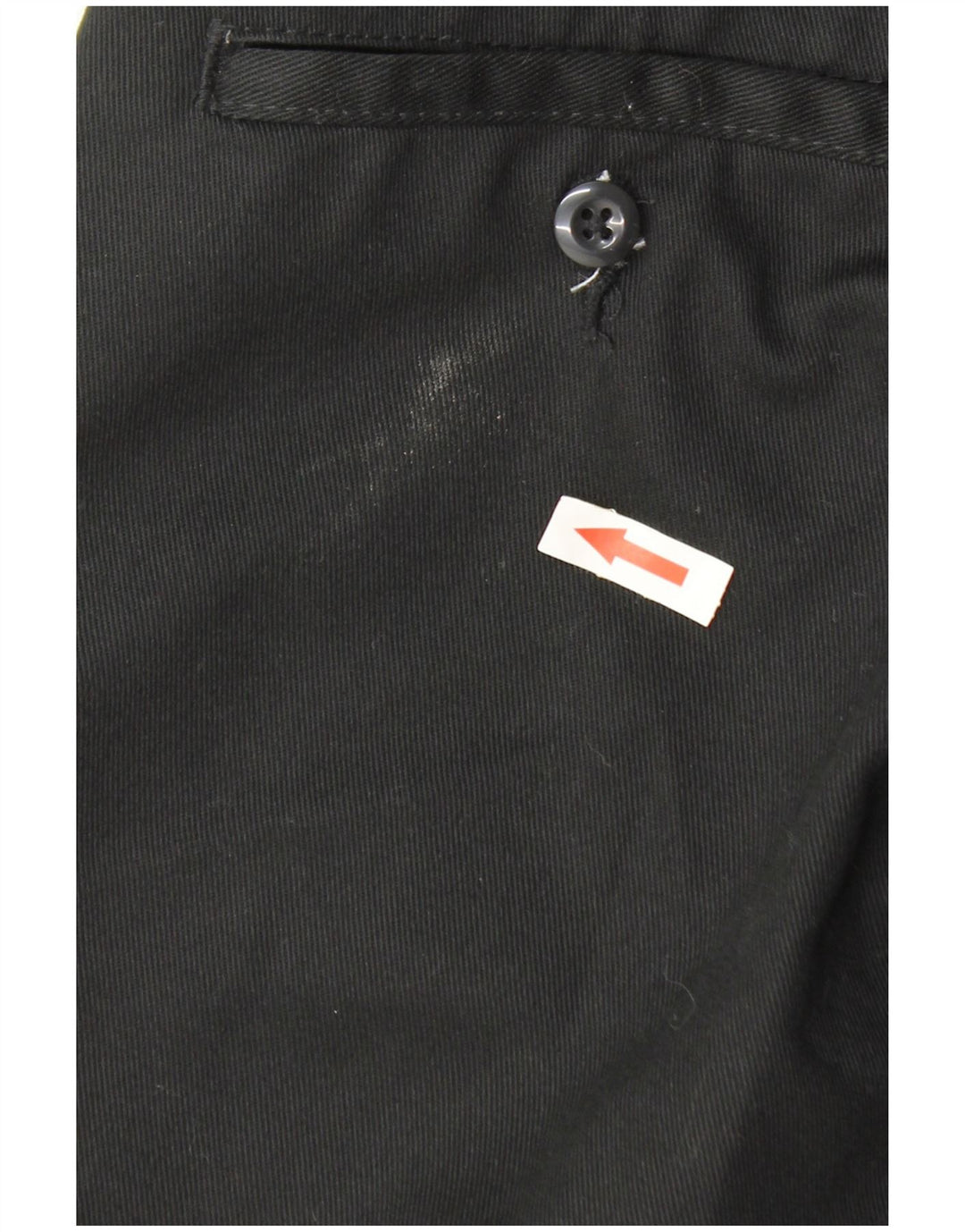 Dickies Pantalon Chino Droit Femme W26 L28 Noir Polyester