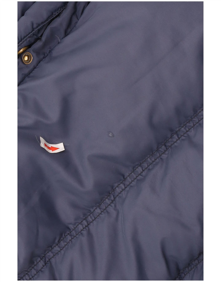 Jack Wills Gilet rembourré pour femme UK 12 Bleu marine moyen