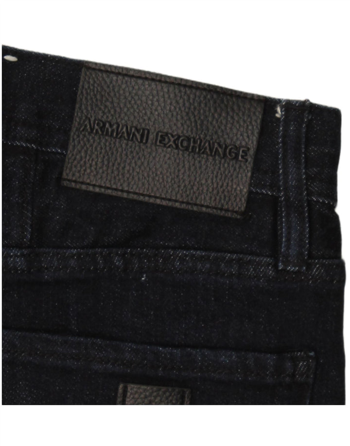 Armani Exchange Jean Slim Femme W30 L30 Bleu Marine