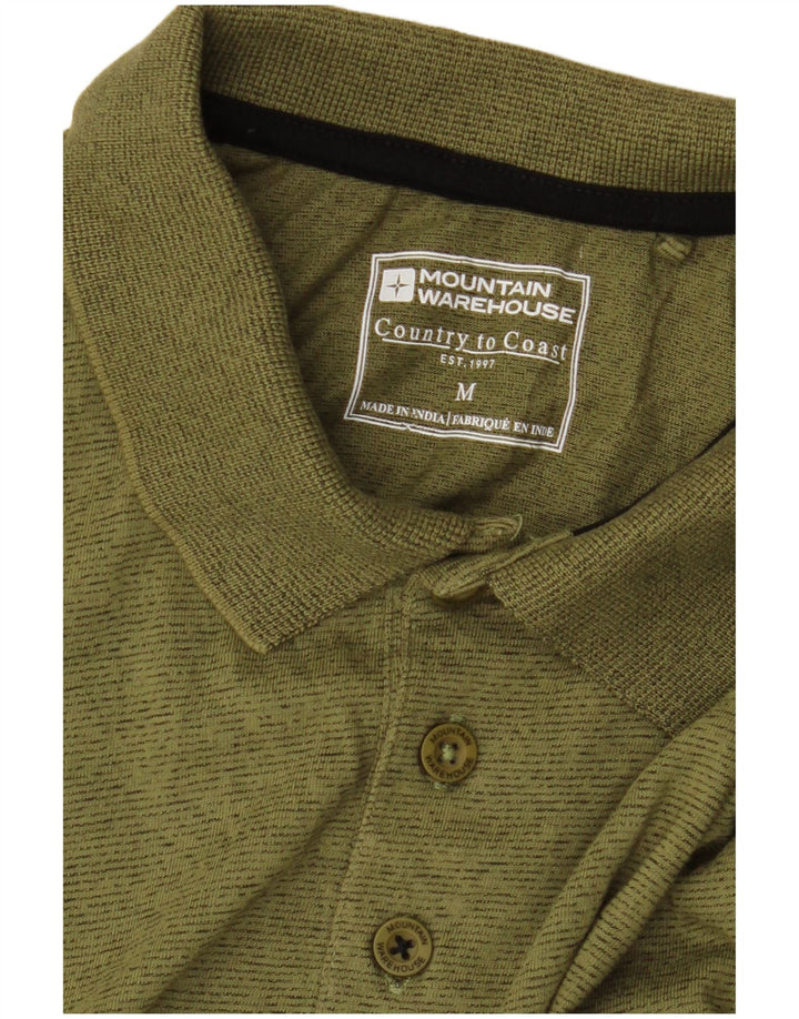 Mountain Warehouse Polo Homme Kaki Moyen