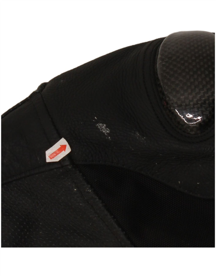 Probiker Veste de motard en cuir pour homme EU 50 Grand cuir noir