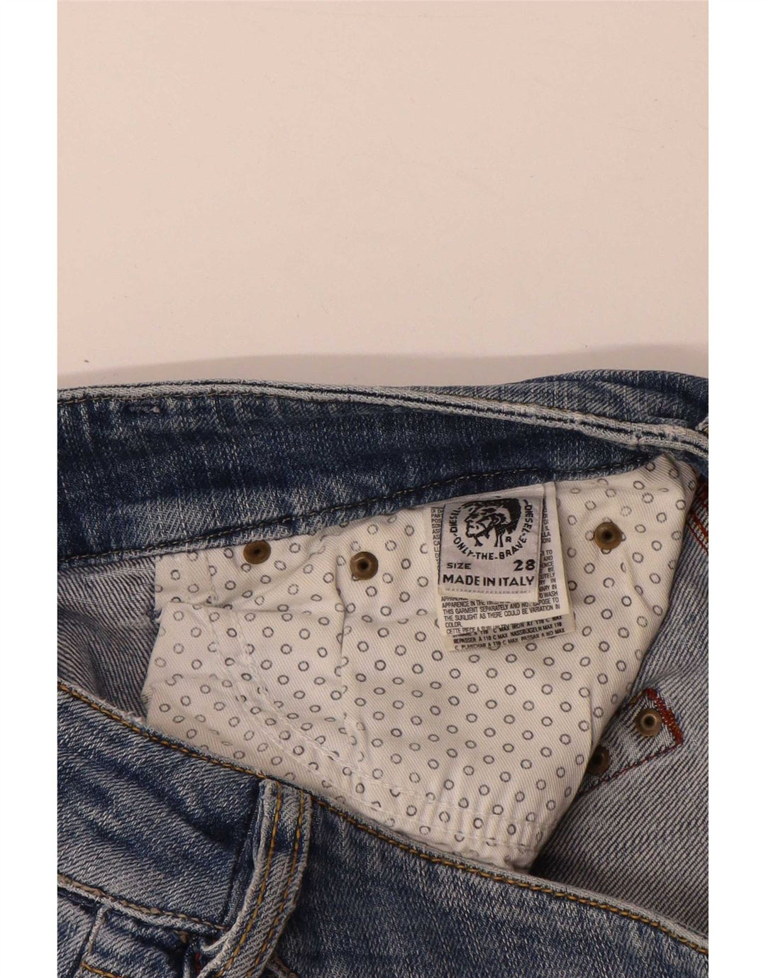 Jean Droit Femme Diesel W28 L29 Bleu Coton
