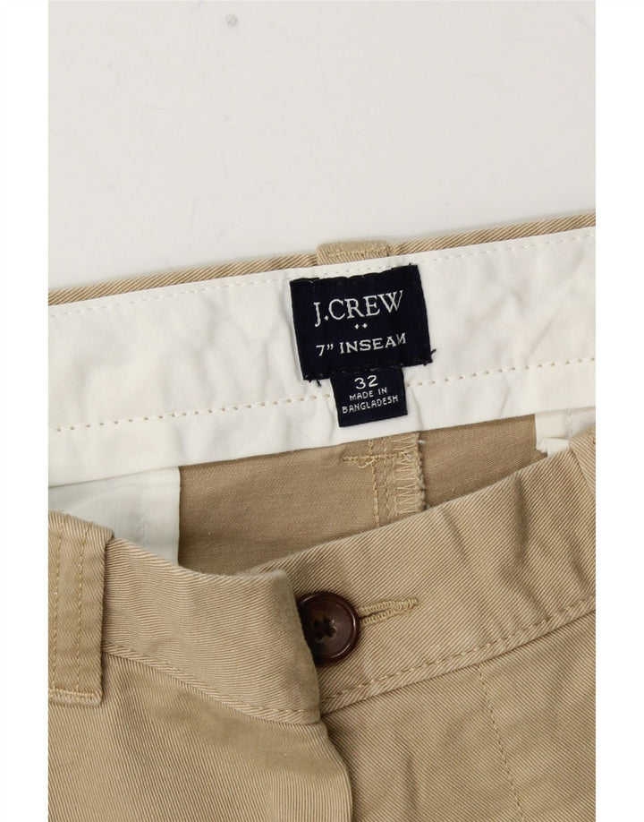 J. CREW Short Chino Homme W32 Coton Beige Moyen