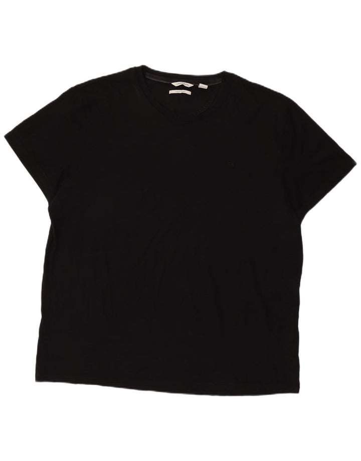 Calvin Klein T-Shirt Homme Haut 2XL Noir