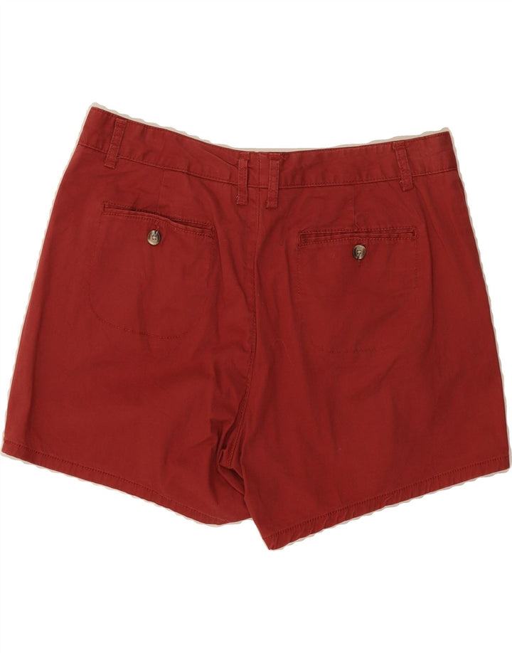 DOCKERS Womens Chino Shorts US 12 Large W34  Red Cotton Vintage Dockers and Second-Hand Dockers from Messina Hembry 