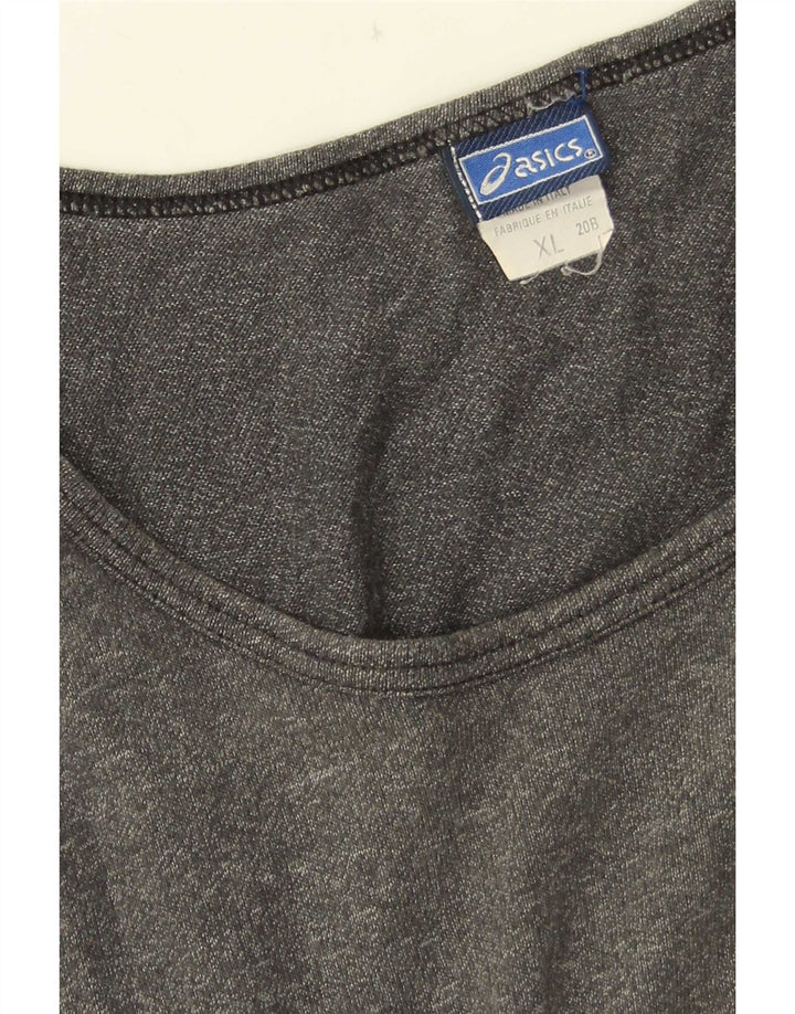 Asics Débardeur Graphic XL Homme Gris Moucheté Coton