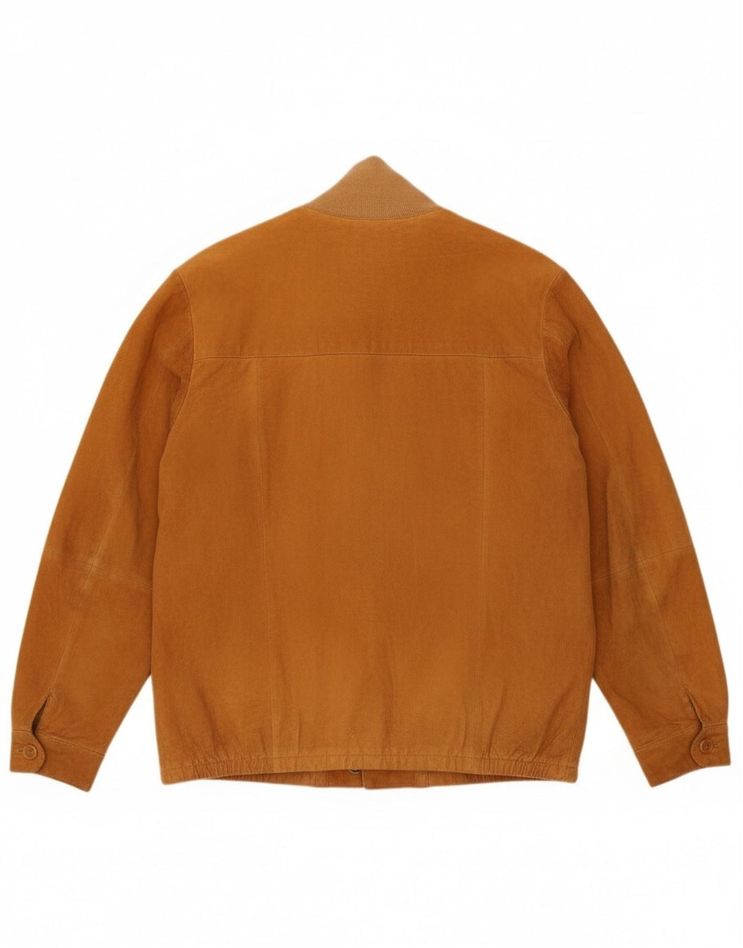 Veste Bomber En Daim Vintage Homme IT 52 XL Beige