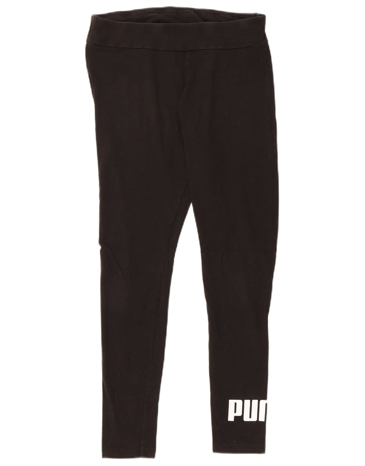 Puma Legging graphique pour femme UK 12 Noir moyen