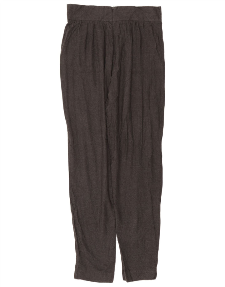 French Connection Pantalon de costume pour femme UK 12 Medium W30 L31 Gris