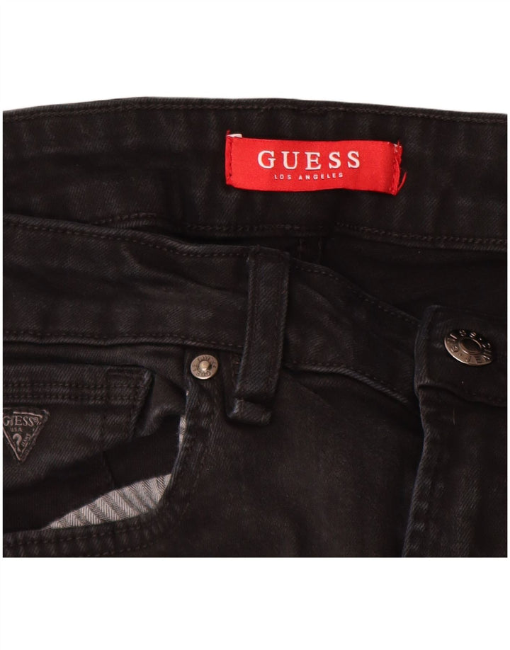 Guess Jean Slim Homme W31 L31 Noir Coton