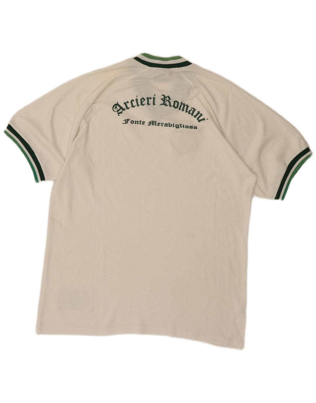 Champion T-Shirt Graphique Graphique Homme Blanc Moyen Coton
