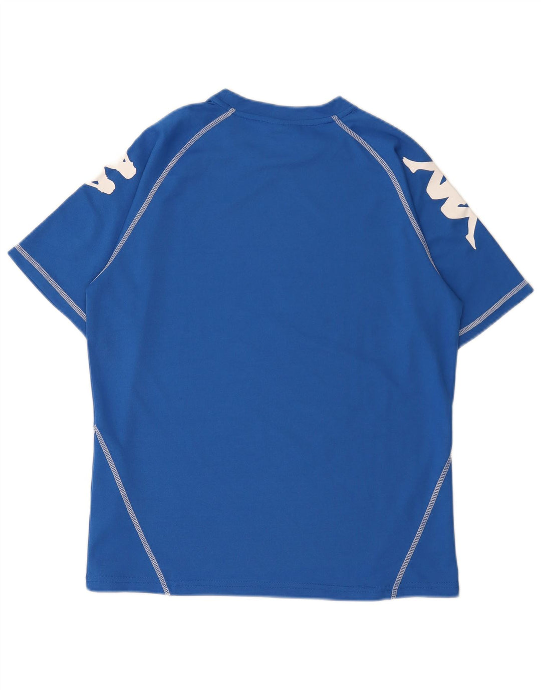 Kappa T-Shirt Graphique Homme Haut Large Bleu Polyester