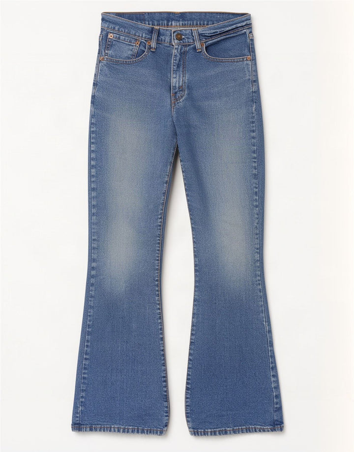 Levi's Jean Bootcut Femme W30 L30 Bleu Coton