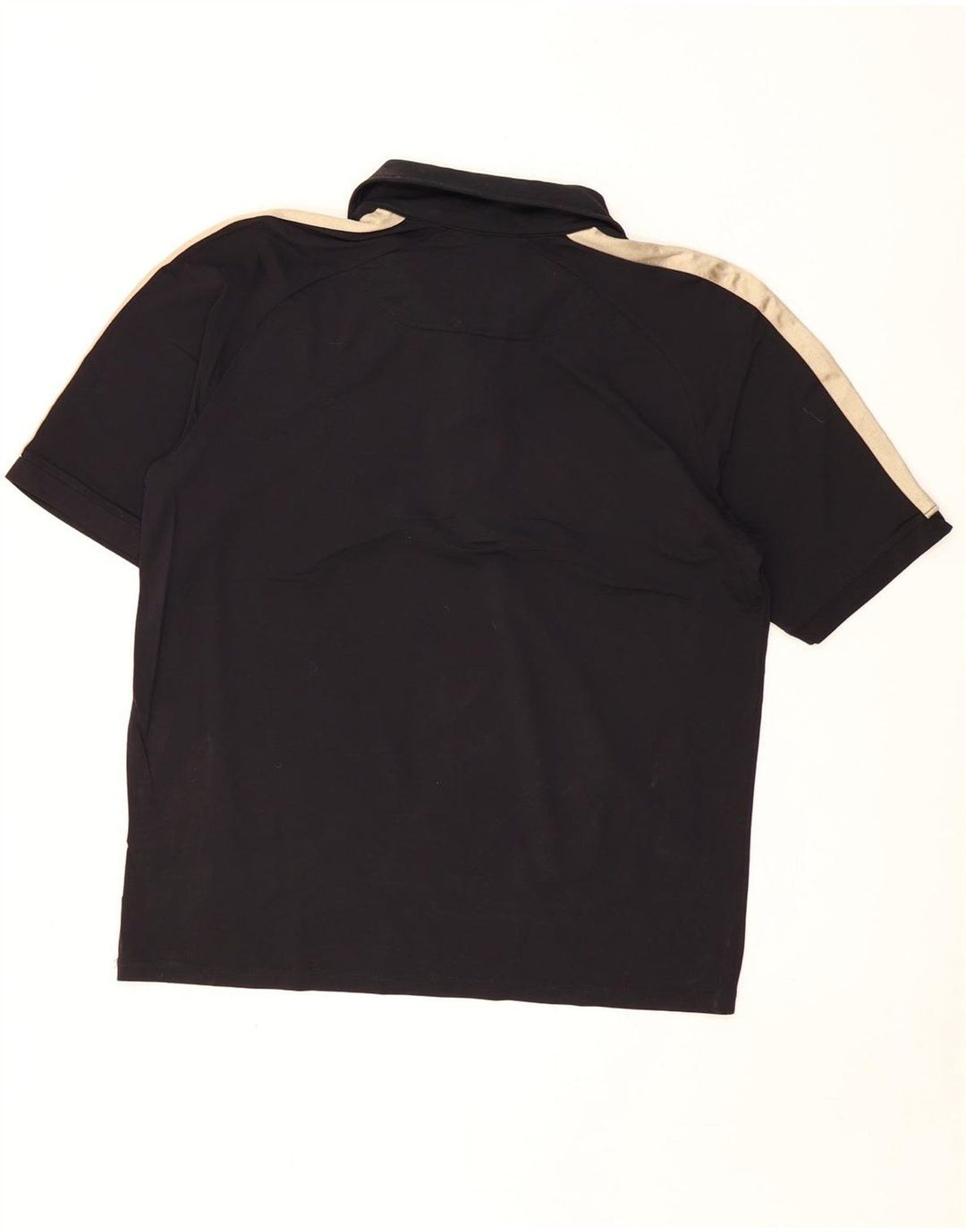 DIADORA Polo Graphique Homme Noir Moyen Colourblock Polyamide