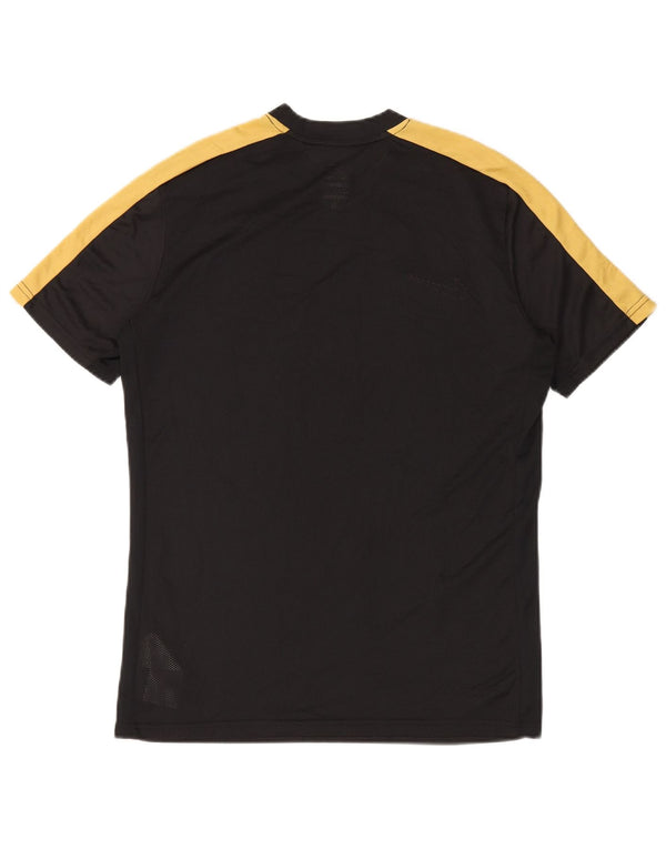 Nike Hommes Dri Fit Slim Fit T-Shirt Haut Large Noir Colorblock Polyester