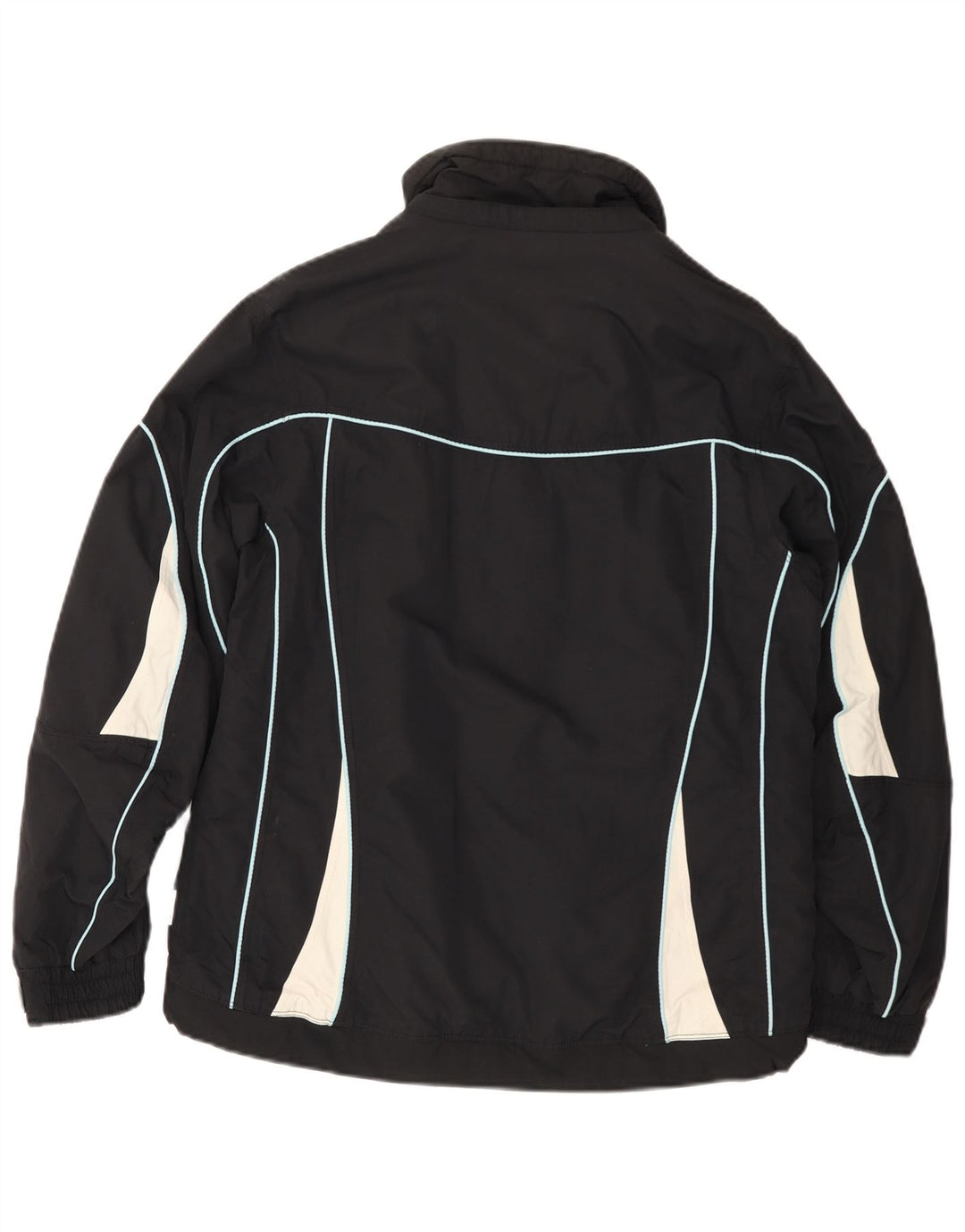 West Scout Veste coupe-vent pour femme UK 16 Large Noir Colorblock Nylon