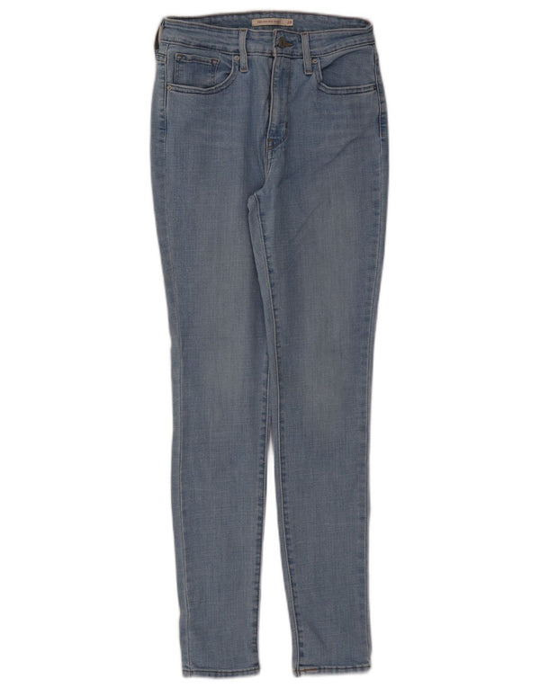 Levi's Jean Skinny Taille Haute 721 Femme W28 L30 Bleu Coton