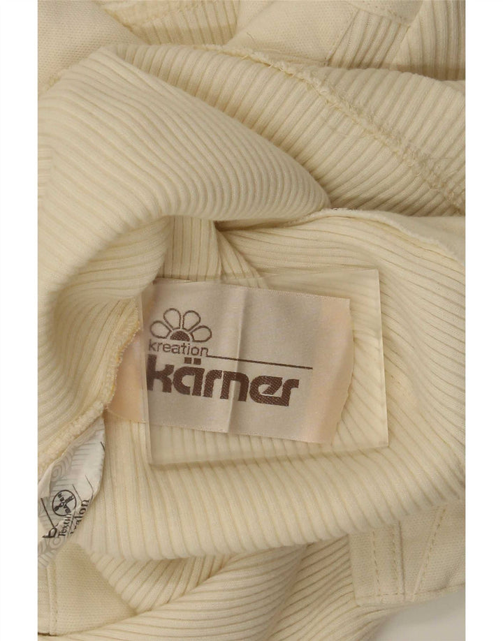Karner Cardigan à manches courtes pour femme IT 40 Small Blanc cassé