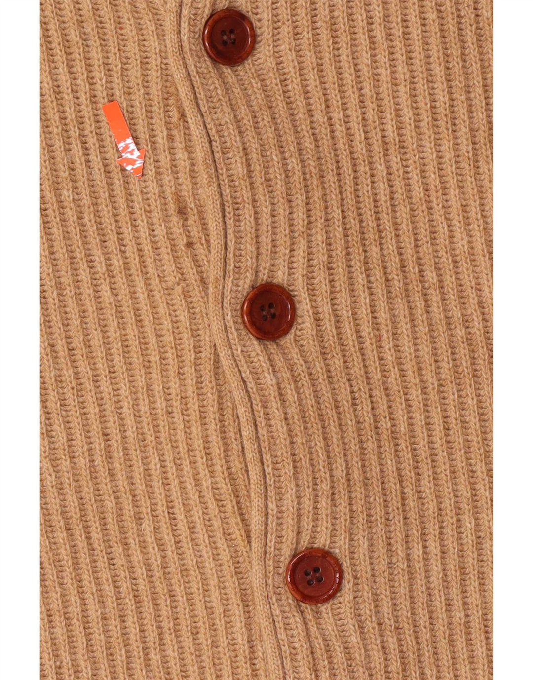 Navigare Cardigan pour homme en laine d'agneau beige