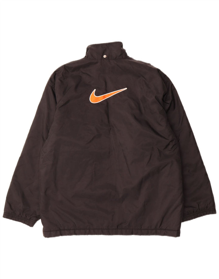 Nike Veste coupe-vent graphique pour garçon 12-13 ans Large Noir Nylon