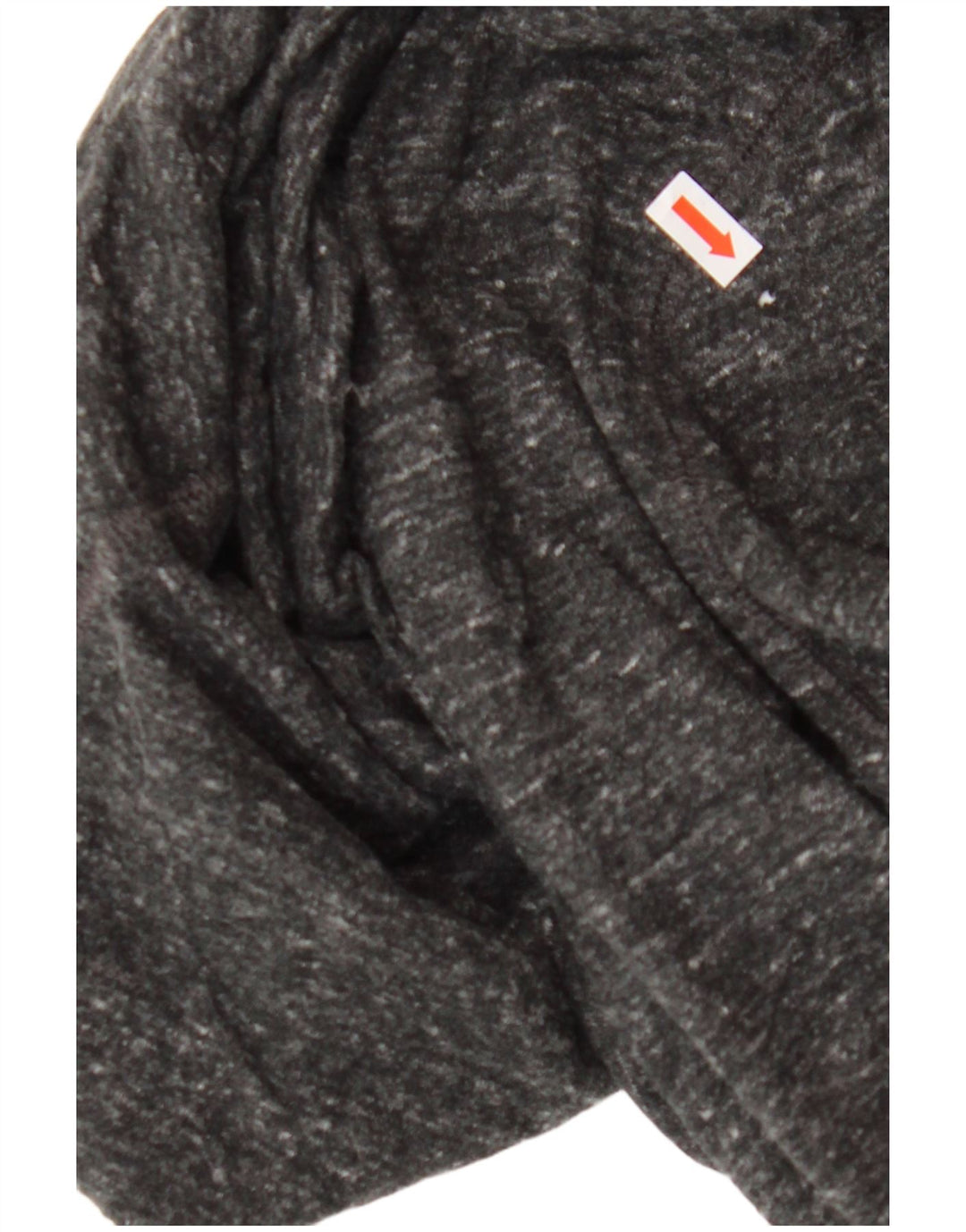 CHAMPION Pull à capuche graphique pour femme UK 44, gris moyen, coton moucheté