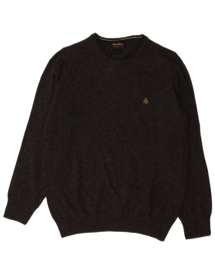 Refrigiwear Pull à col rond pour femme UK 14 Gris moyen