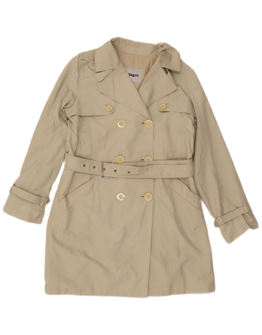 Allegri Trench Femme IT 44 Beige Moyen Polyester