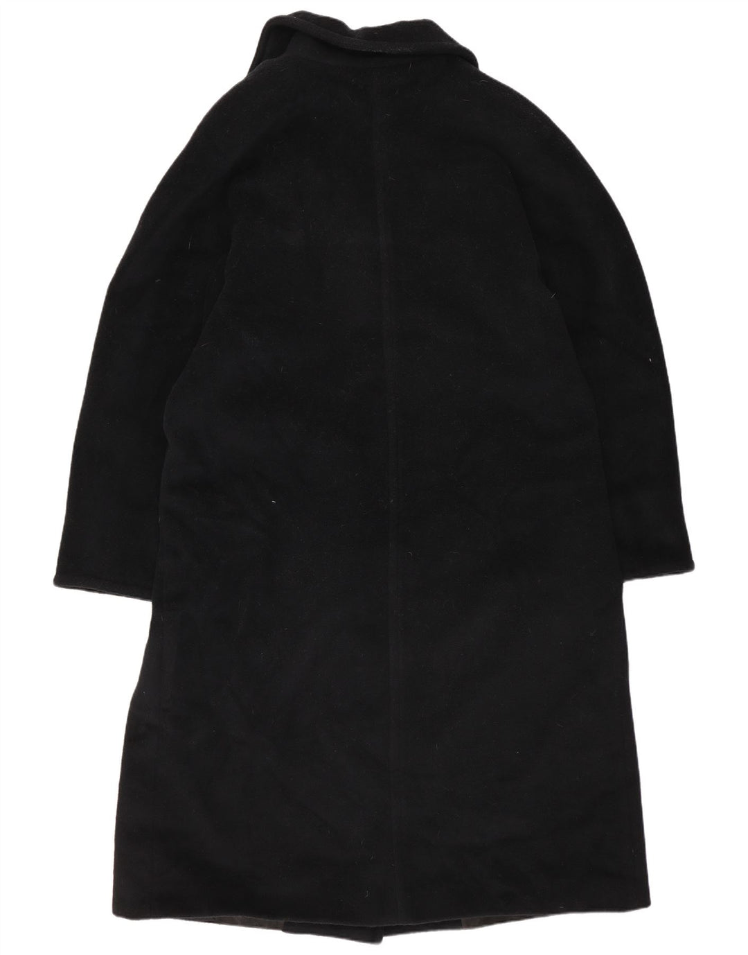 Marella Manteau croisé pour femme UK 12 Laine noire moyenne