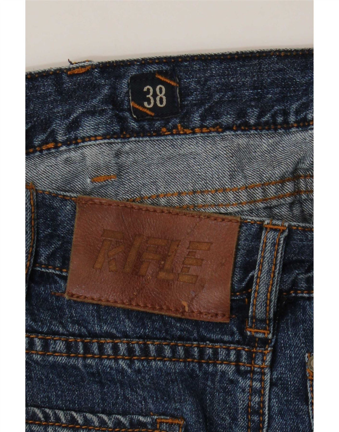 Rifle Jean droit homme W38 L33 bleu